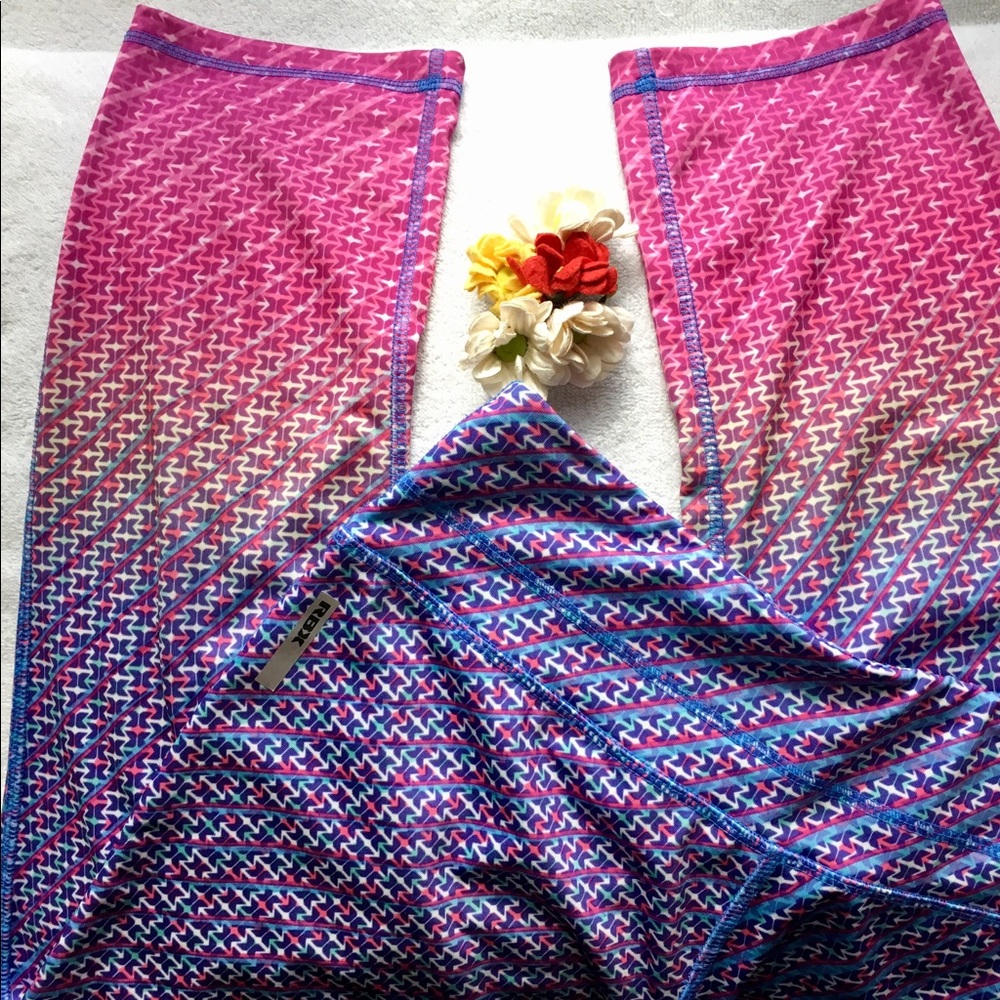 RBX Active work pants - rainbow diamond capris